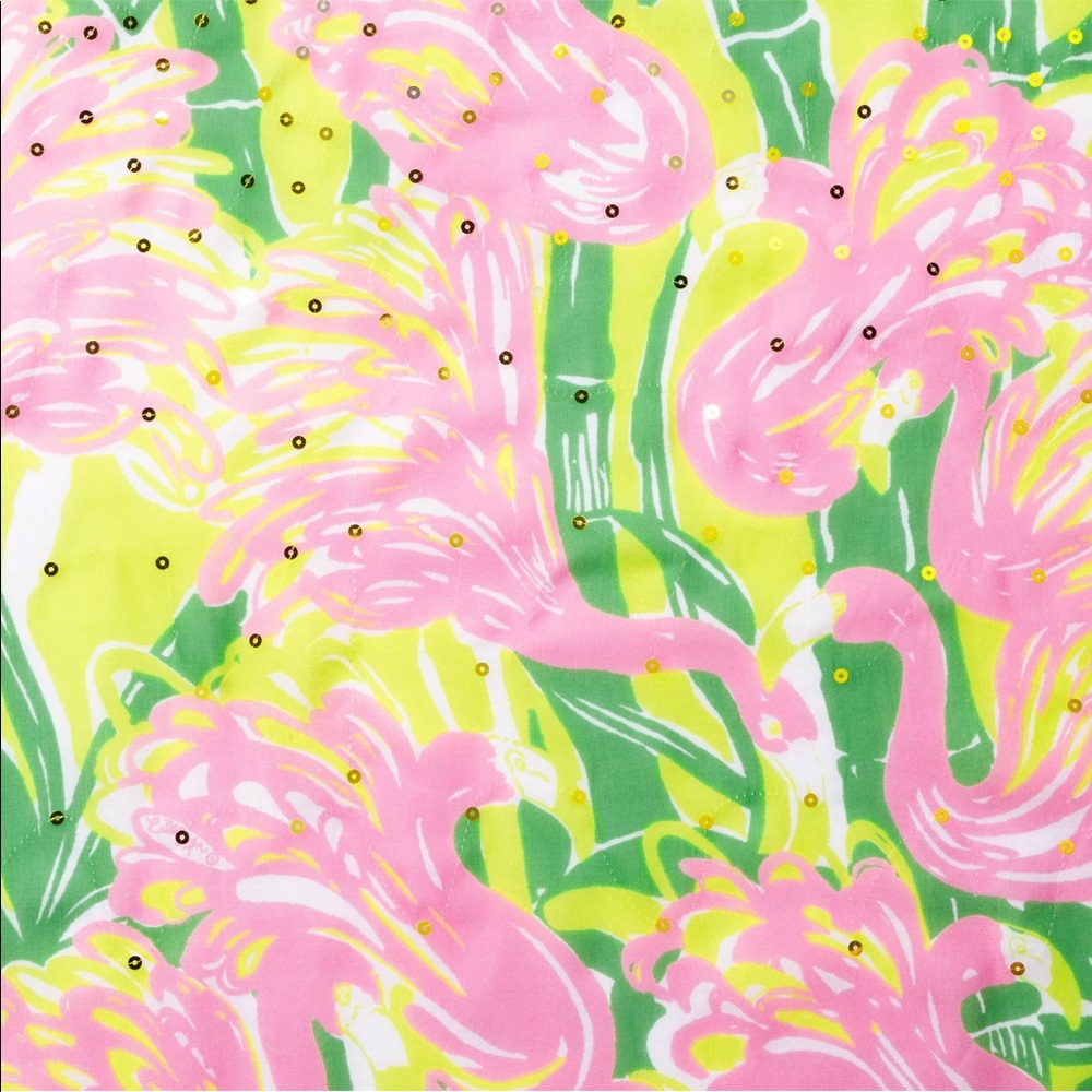RARE Lilly Pulitzer for Target "Fan Dance" Scarf, Wrap, Swim Cover Up, One Size - Picture 3 of 4